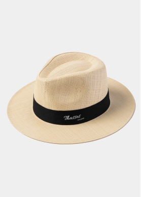 Beige "Thassos" Panama Hat