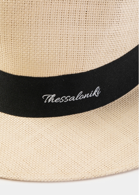 Beige "Thessaloniki" Panama Hat