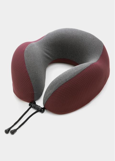 Burgundy Neck Pillow