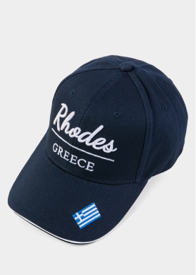 Rhodes Navy Blue w/ Greek Flag