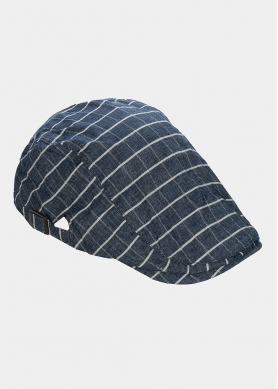 Blue Checkered Cap