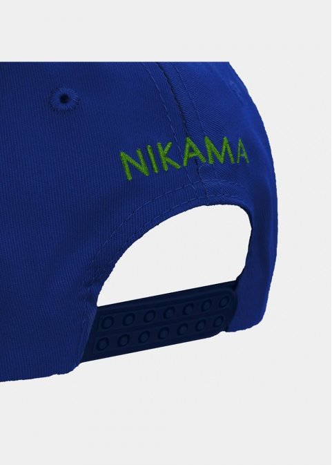 kids jockey nikama's logo - blue