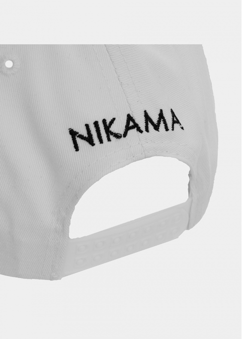 kids jockey nikama's logo - white