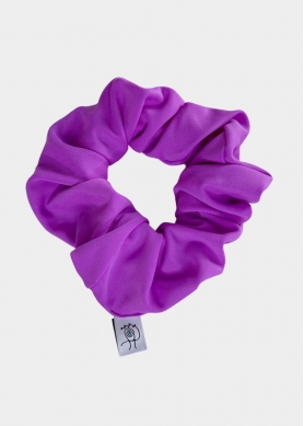 Shiny Scrunchie Purple