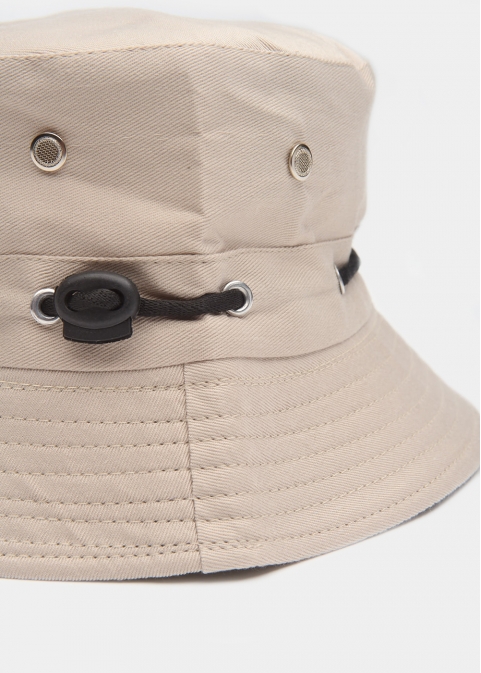 Sport Bucket Hat Beige