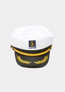 Captain's Hat w/ Gold Details