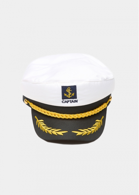 Captain's Hat w/ Gold Details