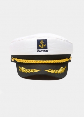 Captain's Hat w/ Gold Details