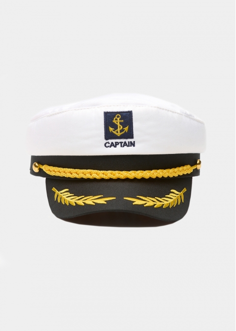 Captain's Hat w/ Gold Details