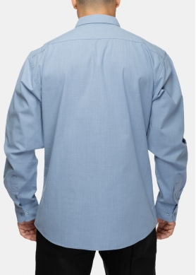 100% Cotton Blue - Grey Shirt 