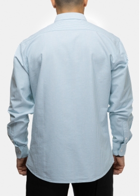 100% Cotton Mint Striped Shirt 