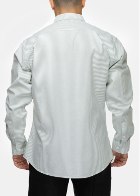 100% Cotton Lime Striped Shirt