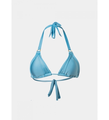 Capri Bikini Top - Light Blue Dacron