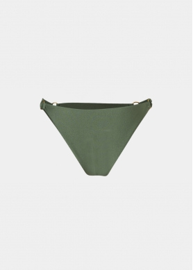 Capri Bikini Bottom - Olive Dacron