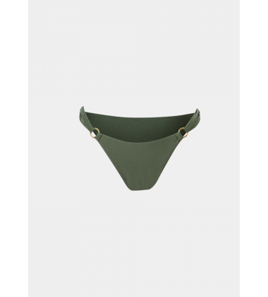 Capri Bikini Bottom - Olive Dacron