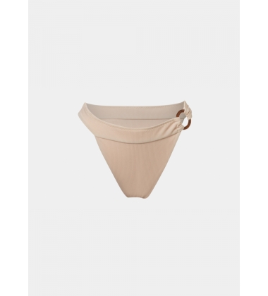 Sicily Bikini Bottom - Cream Rib