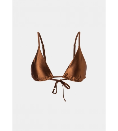 Mykonos Bikini Top - Bronze Glowy