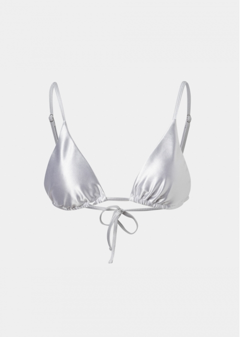 Mykonos Bikini Top - White Glowy