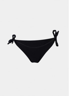 Kea Bikini Bottom - Black Dacron