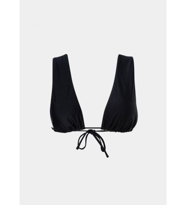 Kea Bikini Top - Black Dacron