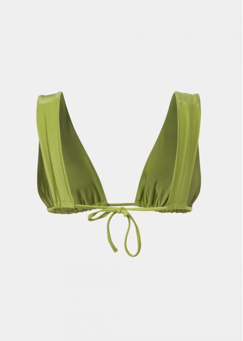 Kea Bikini Top - Lime Dacron