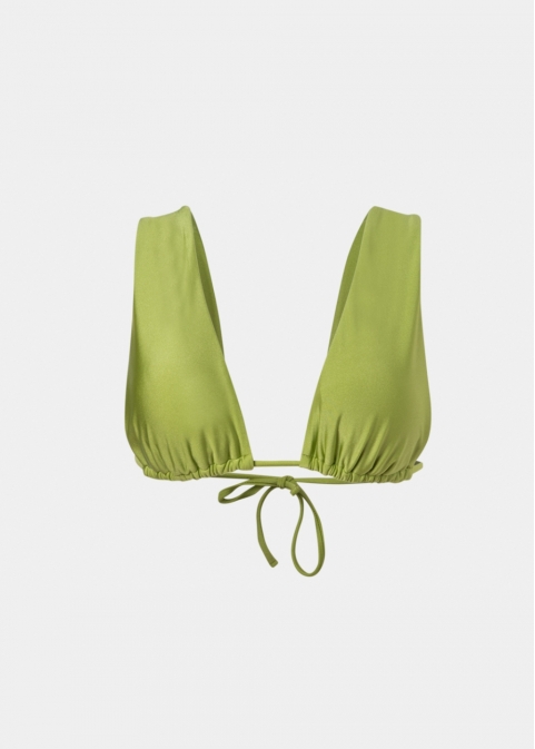 Kea Bikini Top - Lime Dacron