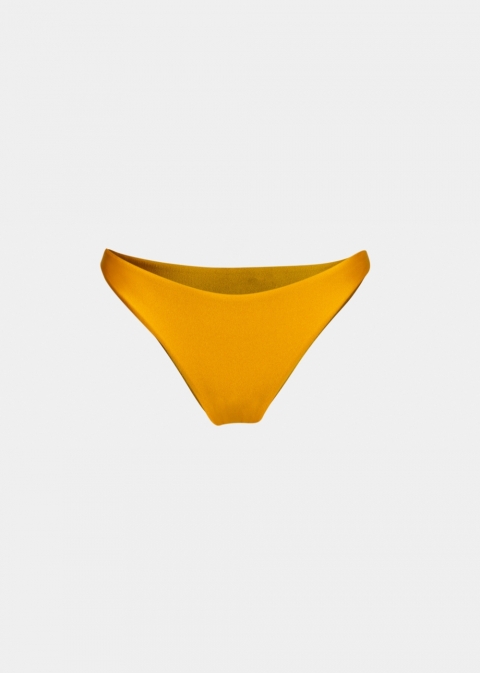 Azores Bikini Bottom - Orange Shiny 