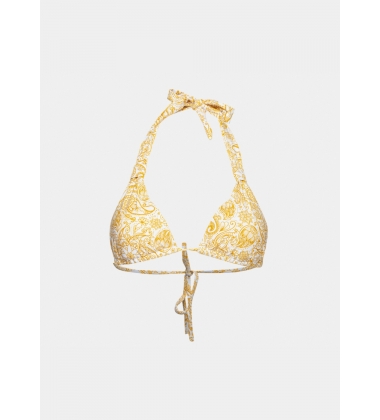 Azores Bikini Top - Paisley Pattern Dacron
