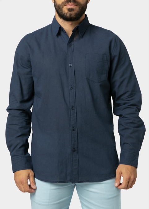 Navy Blue Classic Shirt