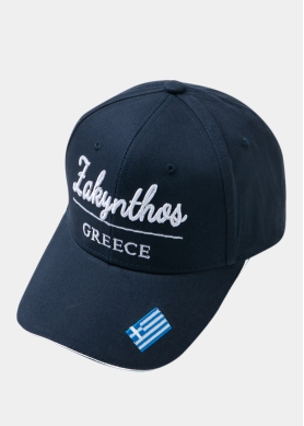 Zakynthos Navy Blue w/ Greek Flag