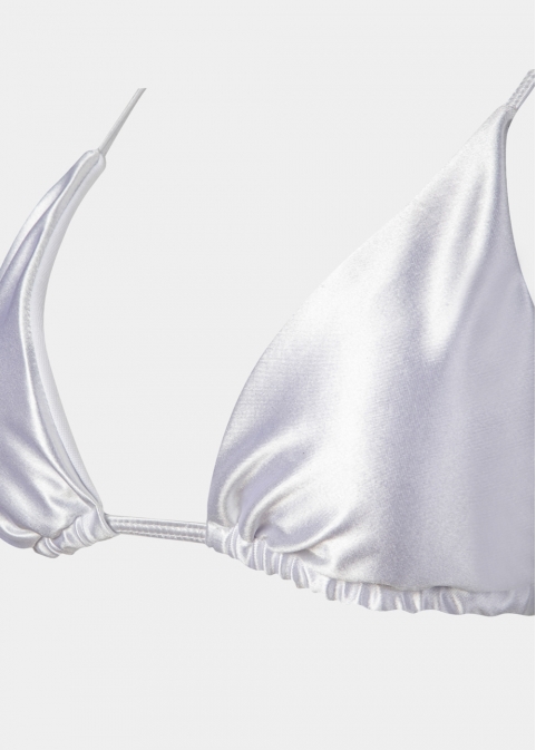 Mykonos Bikini Top - White Glowy