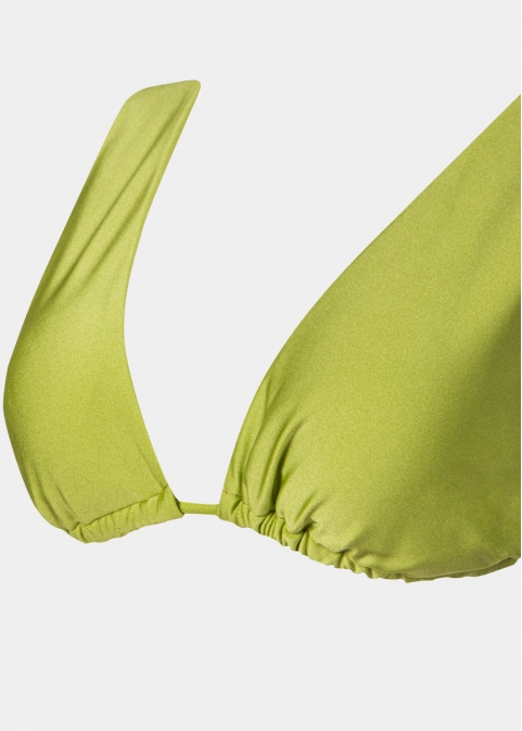 Kea Bikini Top - Lime Dacron