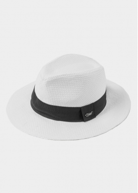 White Panama Style Hat 3