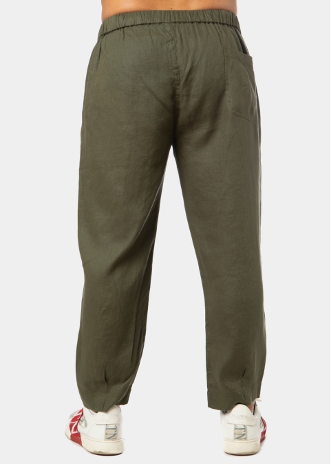 100% Linen Khaki Pants