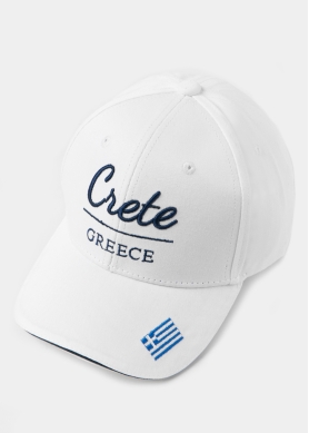 Crete White w/ Greek Flag