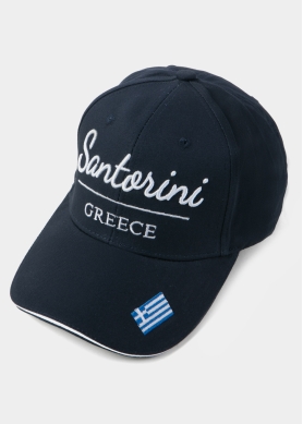 Santorini Navy Blue w/ Greek Flag