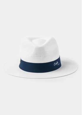 White "Corfu" Panama Hat