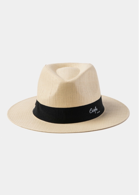 Beige "Corfu" Panama Hat