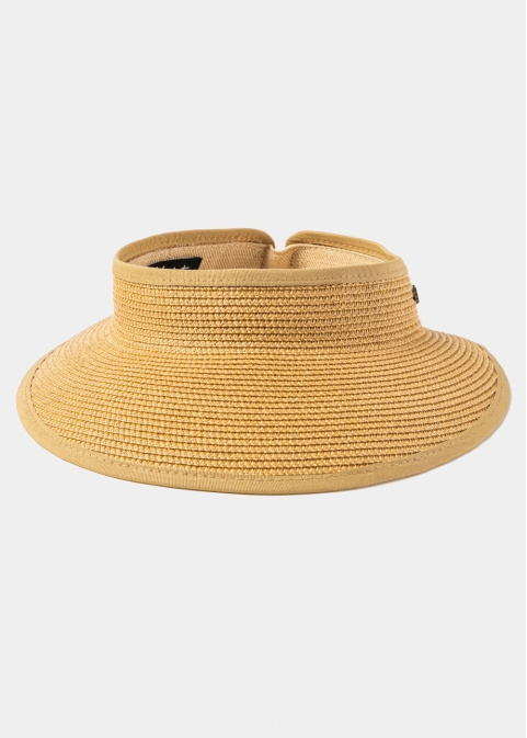 Wide-Brimmed Camel Headband