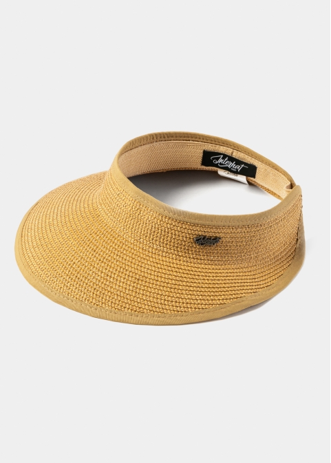 Wide-Brimmed Camel Headband