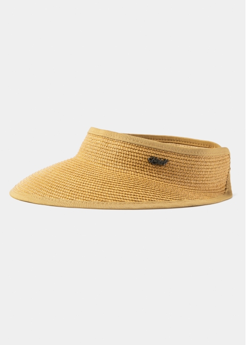 Wide-Brimmed Camel Headband