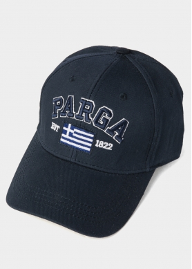Parga Navy Blue w/ Greek Flag 2