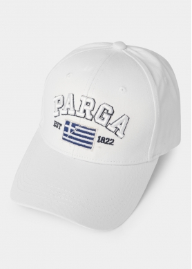 Parga White w/ Greek Flag 2