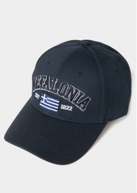 Kefalonia Navy Blue w/ Greek Flag 2