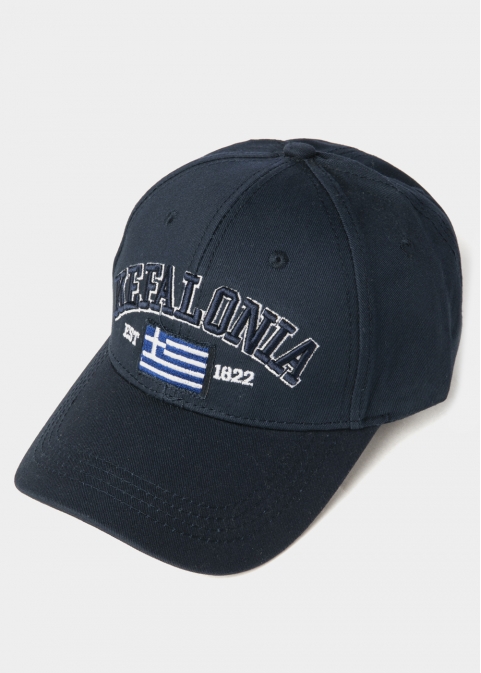 Kefalonia Navy Blue w/ Greek Flag 2