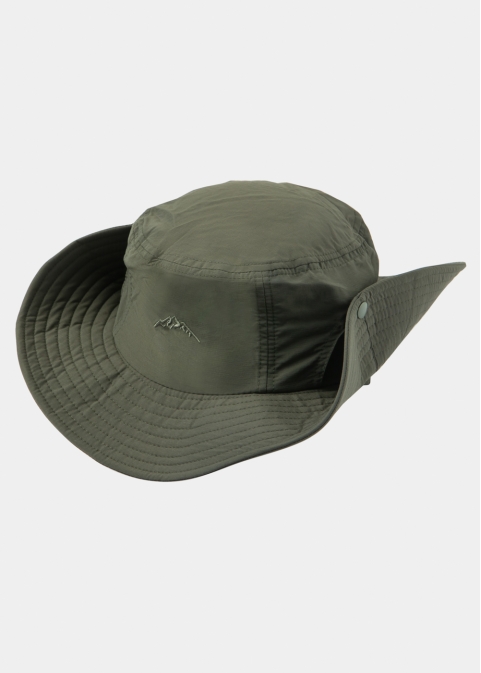 Khaki active folded hat 