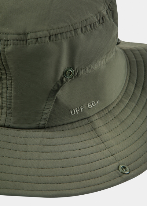 Khaki active folded hat 