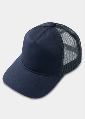 Navy Blue Puffy Cap