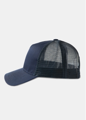 Navy Blue Puffy Cap