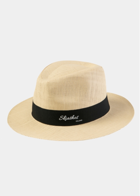 Beige "Skiathos" Panama Hat